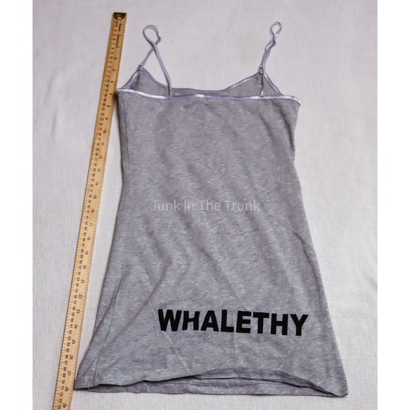 Grey Women's Tank Basic Cami Size Medium - Picture 2 of 3